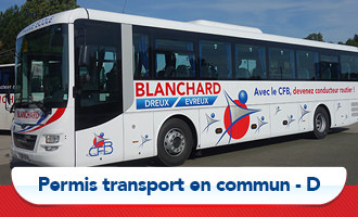 Permis transport en commun - D